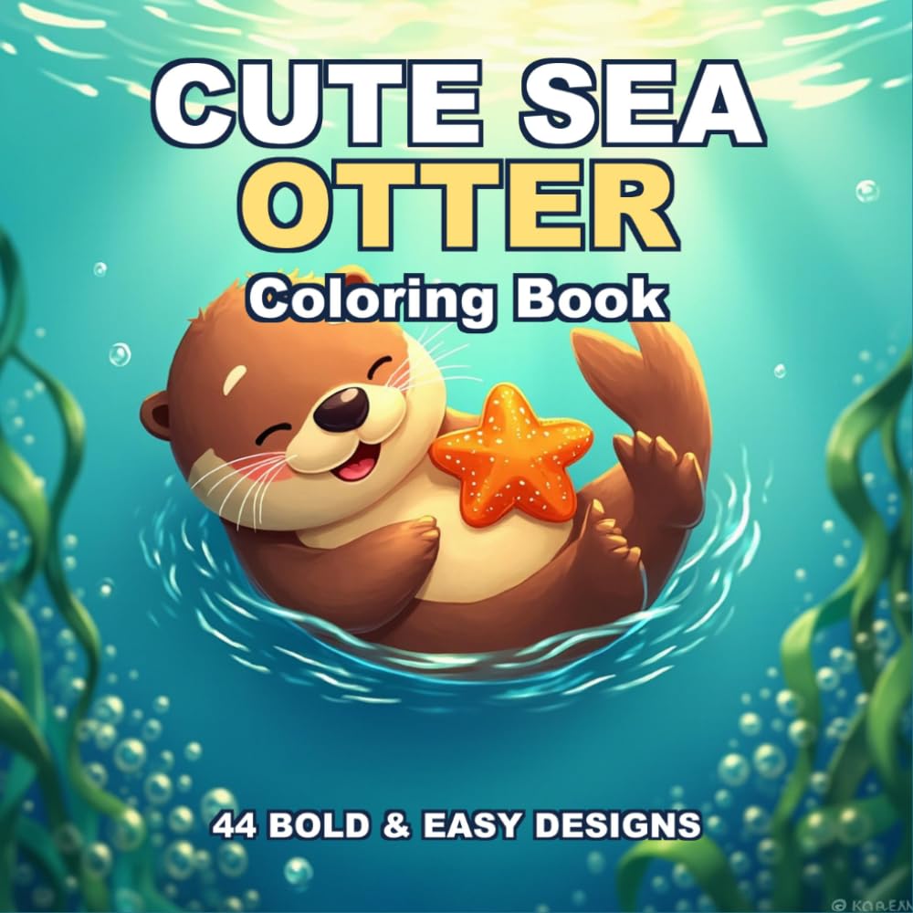 Cute Sea Otters cover