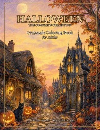 Halloween Grayscale: The Complete Collection book cover