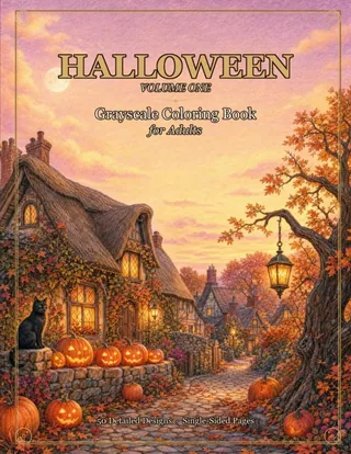 Halloween Grayscale, Volume One book cover